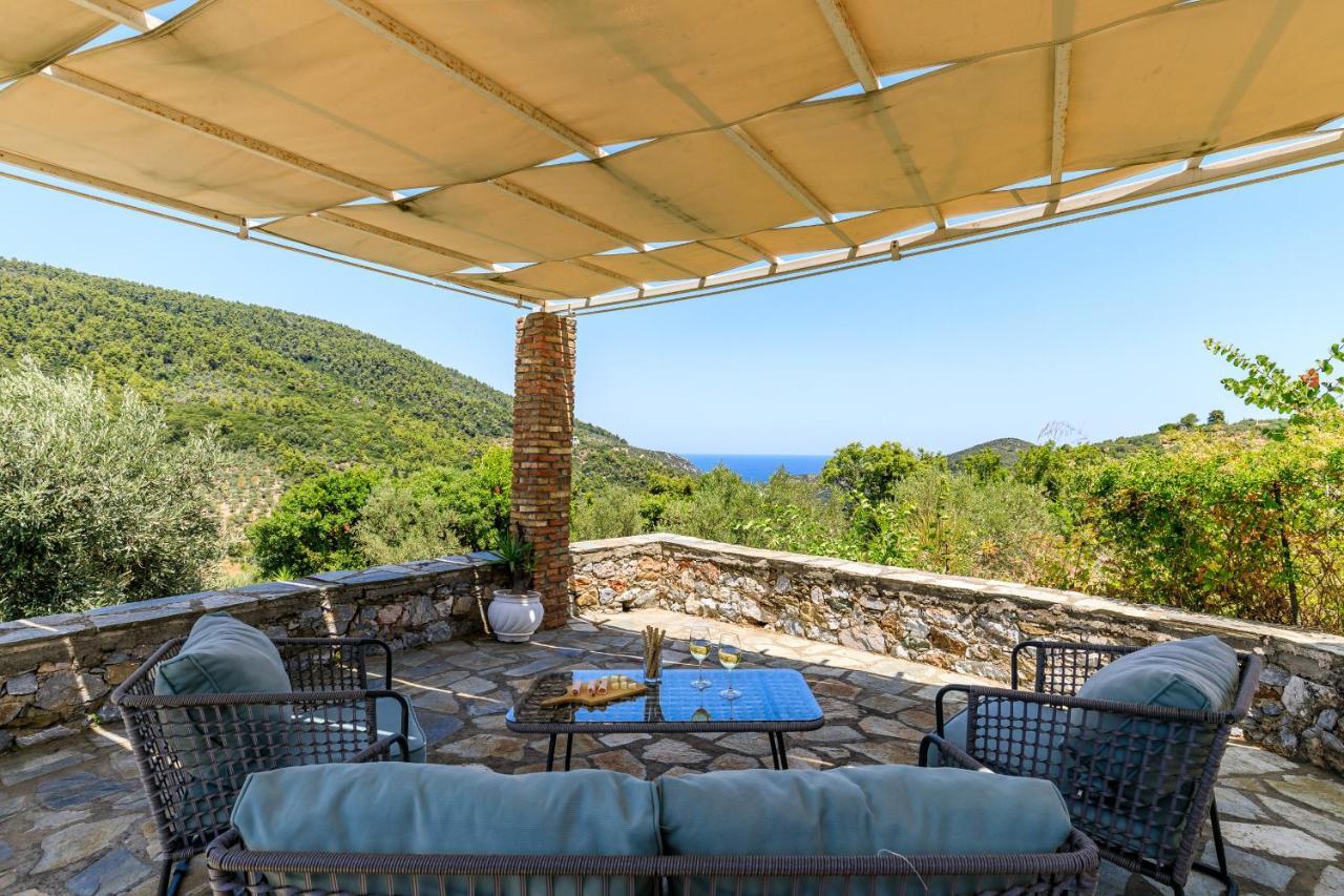 Villa Fotini Kalivi In Raches Panormos  Kültér fotó