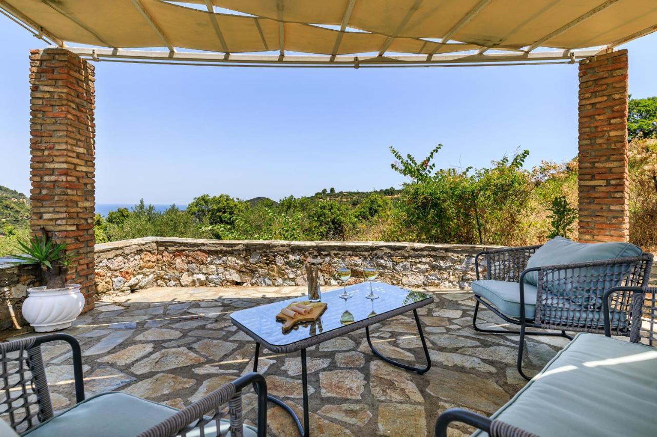 Villa Fotini Kalivi In Raches Panormos  Kültér fotó