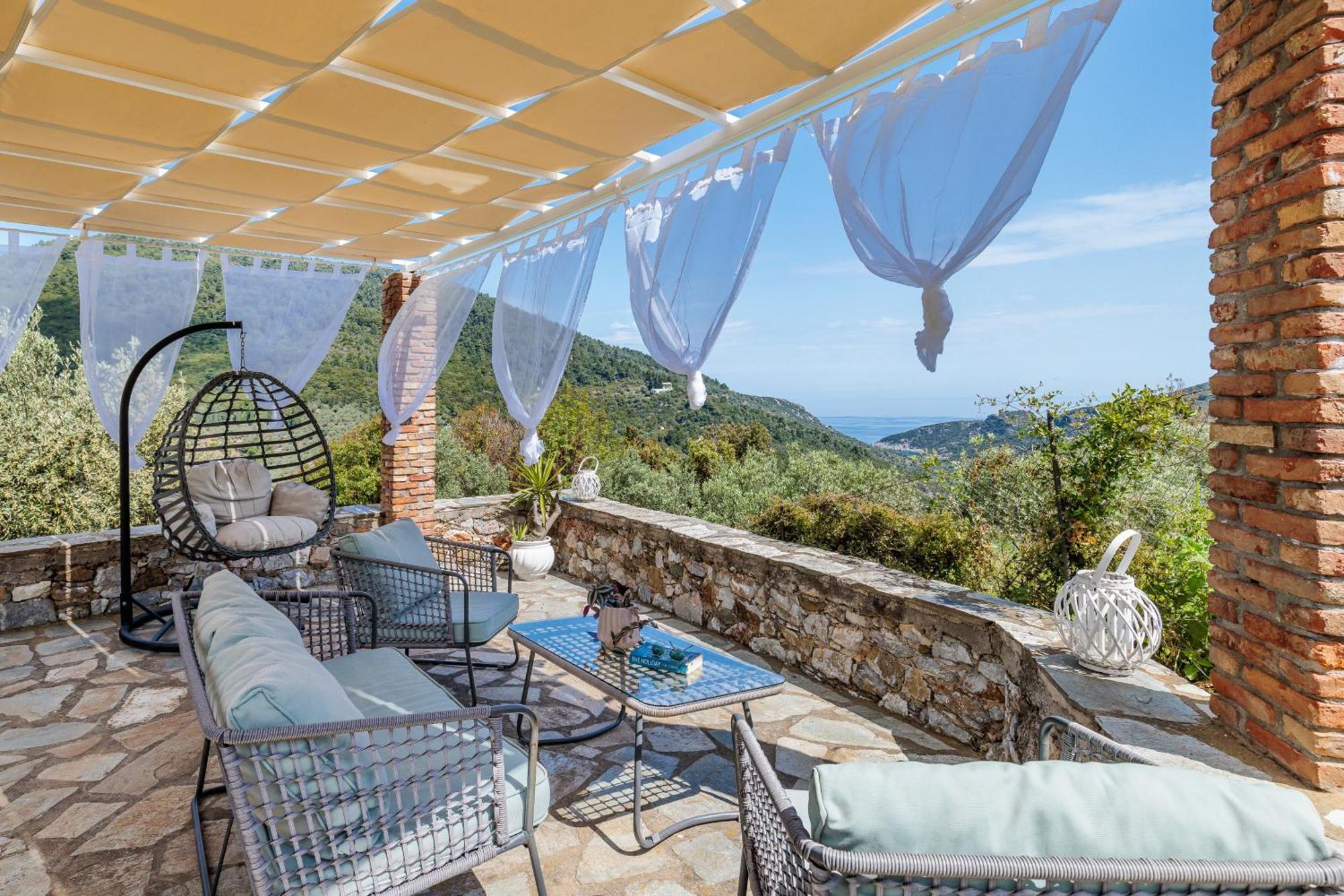 Villa Fotini Kalivi In Raches Panormos  Kültér fotó