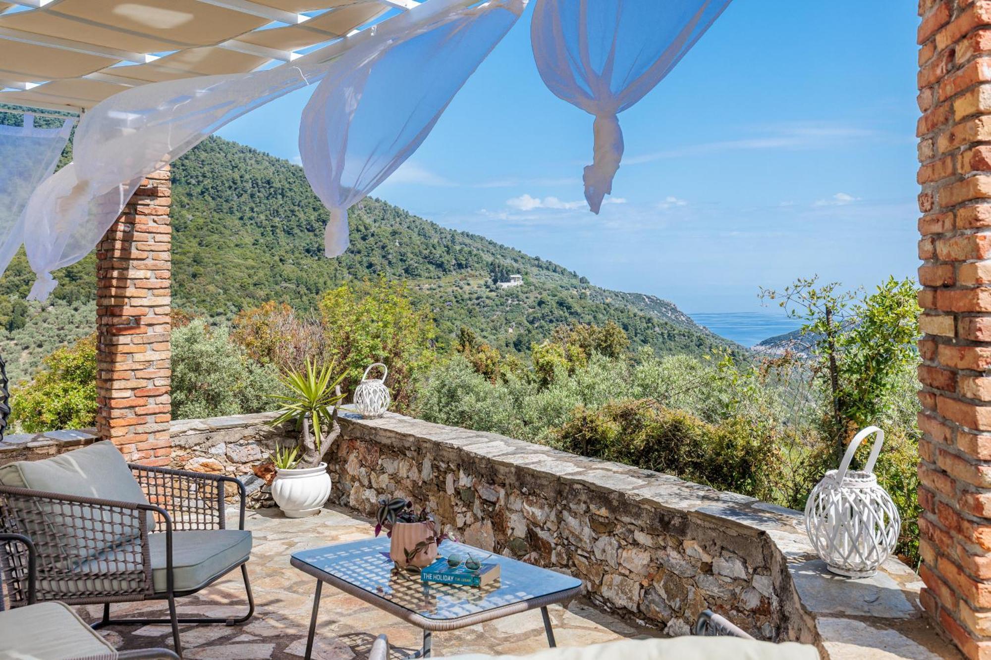 Villa Fotini Kalivi In Raches Panormos  Kültér fotó