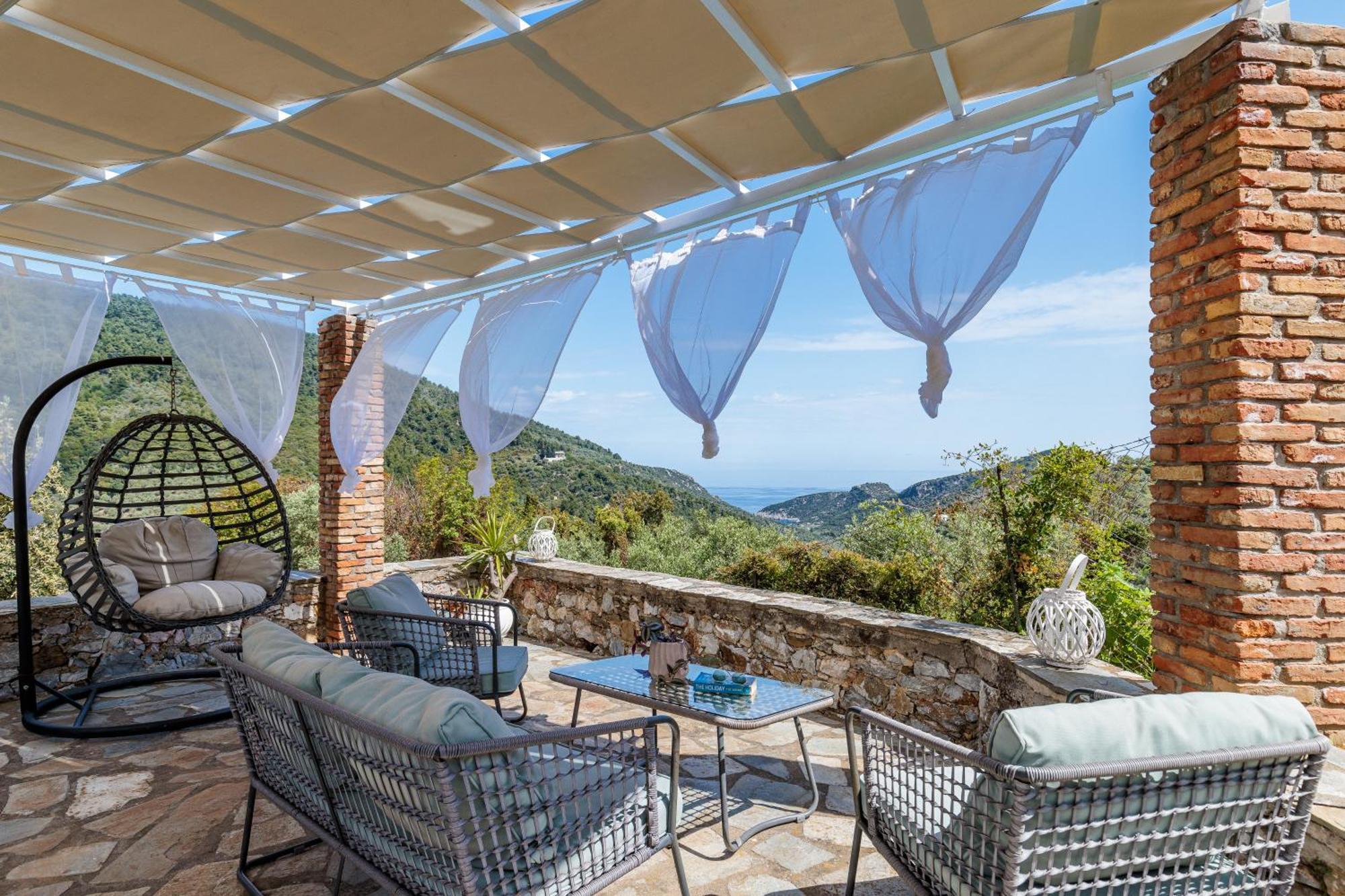 Villa Fotini Kalivi In Raches Panormos  Kültér fotó
